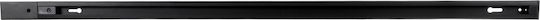 GloboStar Mounting Rail for Spotlights made of Aluminum Black 60901
