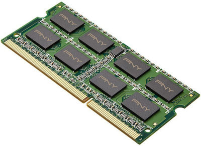 PNY 8GB DDR3 RAM mit Geschwindigkeit 1600 für Laptop (MN8GSD31600-SI)