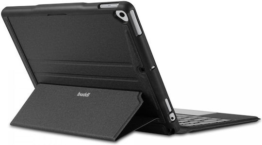 Buddi Thorn Flip Cover with Keyboard in English US Black for iPad 2019/2020/2021 10.2''
