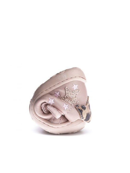 Kids Sneakers High with Scratch Pink