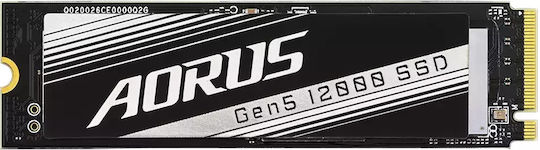 Gigabyte AORUS Gen5 12000 SSD 2TB M.2 NVMe PCI Express 5.0 AG512K2TB