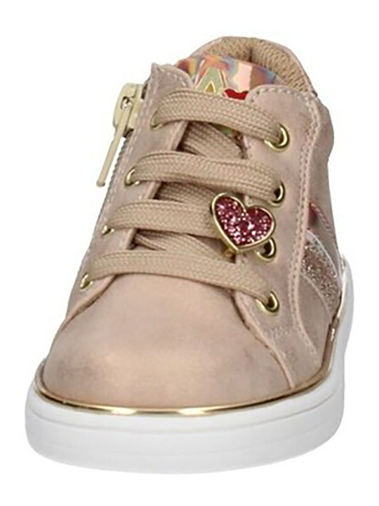 Kids Boots with Zipper Pink