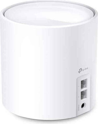 TP-LINK Deco X20 v3 WiFi Mesh Network Access Point Wi‑Fi 6 Dual Band (2.4 & 5GHz) σε Διπλό Kit