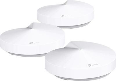 TP-LINK Deco M5 v2 WiFi-Mesh-Netzwerk Zugriffspunkt Wi‑Fi 5 Dualband (2,4 & 5 GHz) in Dreifach-KIt