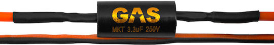 Gas Audio Power Tweeter Αυτοκινήτου Στρογγυλό 1 Τεμάχιο
