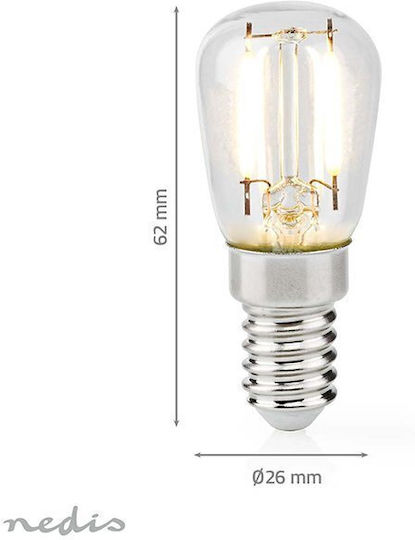 Nedis Refrigerator Bulb 2W for Socket E14