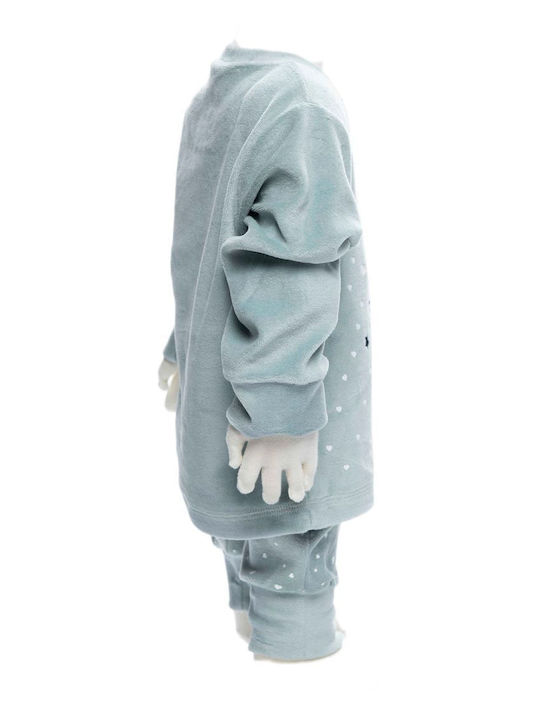 Galaxy Kinder Schlafanzug Winterlich Baumwoll Türkis Galaxy Kinder Schlafanzug Winterlich Baumwoll Türkis