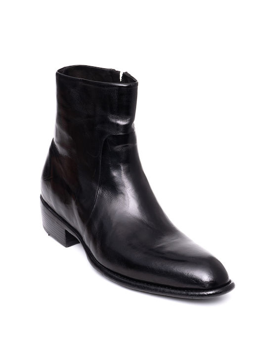 Lemargo Men's Leather Boots Black