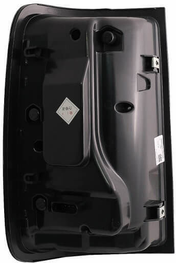 Vland Taillights Led for Volkswagen Amarok Black / Fime 10-21 2pcs