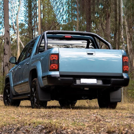 Vland Taillights Led for Volkswagen Amarok Black / Fime 10-21 2pcs