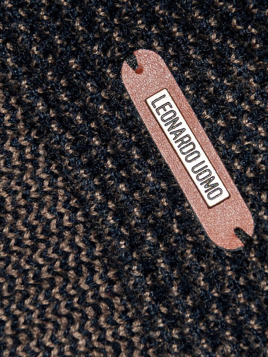 Men's Knitted Cardigan Blue