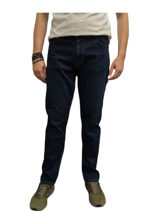 Boston Men's Jeans Pants in Regular Fit Blue