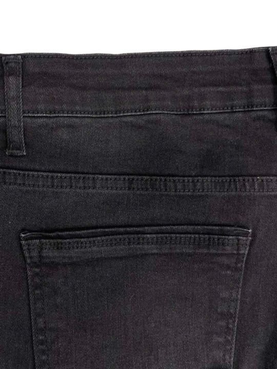 Pol Paulo Men's Jeans Pants in Regular Fit Black