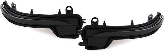 Carner Flash Lumini LED pentru BMW X1 F45 / F46 / X1 F48 F48 Oglindă fumurie 2buc