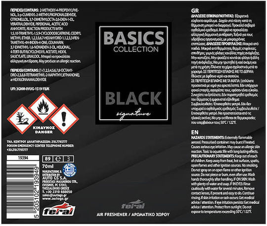 Feral Lufterfrischer-Spray Auto 70ml 1Stück