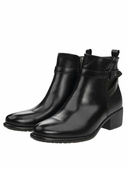 B-Soft Damen Knöchelstiefel Schwarz