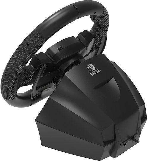 Hori Wheel Pro Deluxe Τιμονιέρα με Πετάλια για Switch με 270° Περιστροφής
