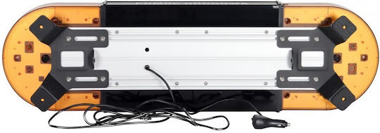 Kamar Auto-Leuchtturm LED 12 / 24V 102cm mit Orange Beleuchtung