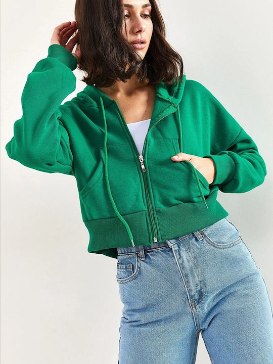 Concept Women's Hooded Cardigan Green