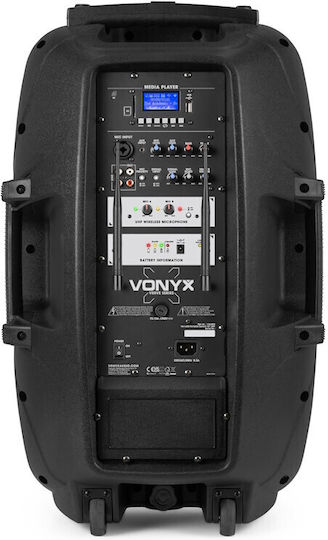 Vonyx Караоке Система с Безжични Микрофони Verve 46 174.034 Черен