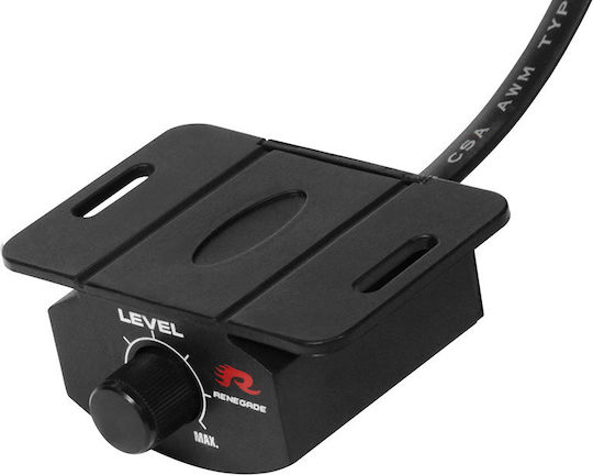 Renegade Car Audio Selbstverstärkter Auto-Subwoofer 10" 125W RMS mit Gehäuse