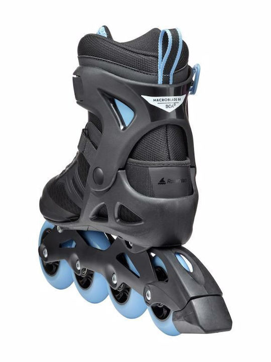 Rollerblade Macroblade 84 BOA Inline Rollers Μαύρα Ενηλίκων