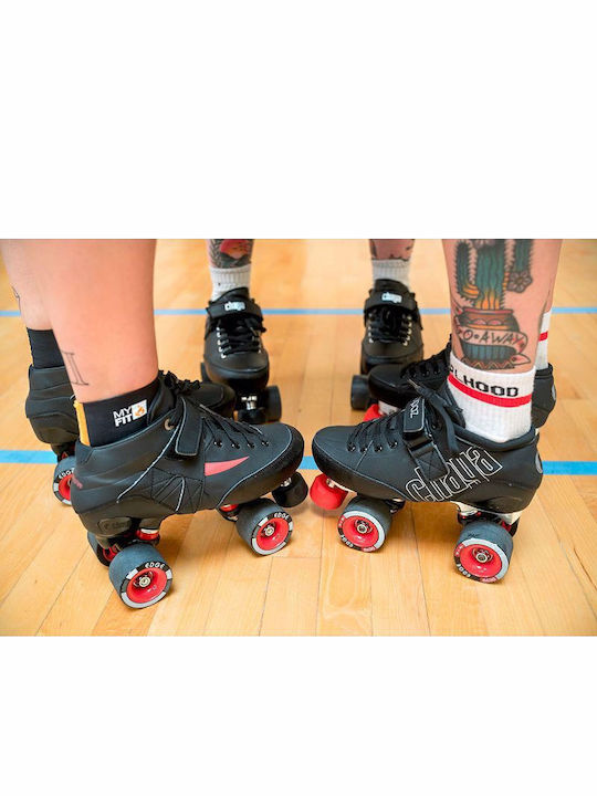 Chaya Derby Sapphire Quad Rollers Μαύρα Ενηλίκων/Παιδικά