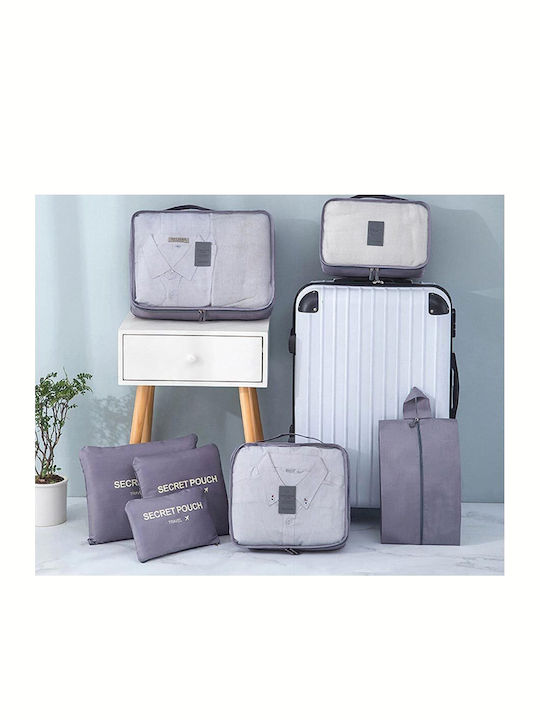 Set Toiletry Bag in Gray color 38cm