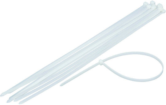 KSS Cv200 Cable Ties Plastic in White Colour (100 pcs) (512844)