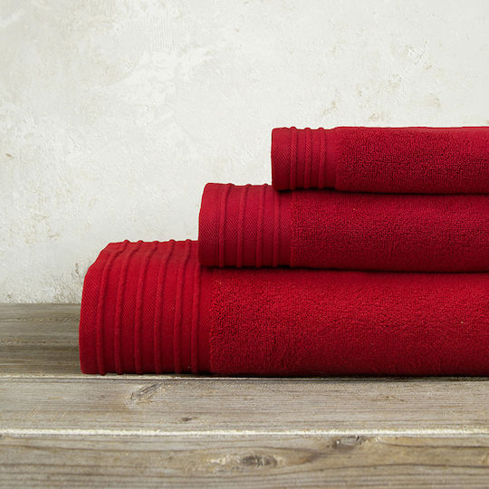 Nima Handtuch Feel Fresh 40x60cm Rote Gewicht 500gr/m²