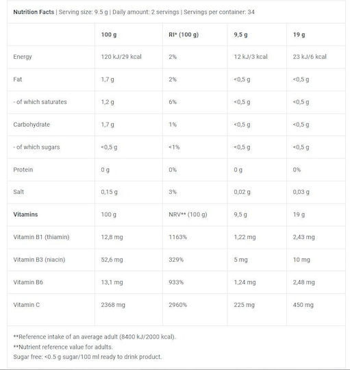 Biotech USA Black Blood Nox+ Supliment Pre Workout 330gr Portocaliu