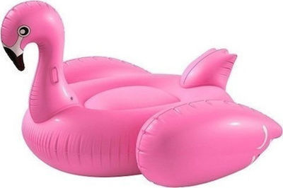 Inflatable Flamingo with Handles Light Blue 200cm