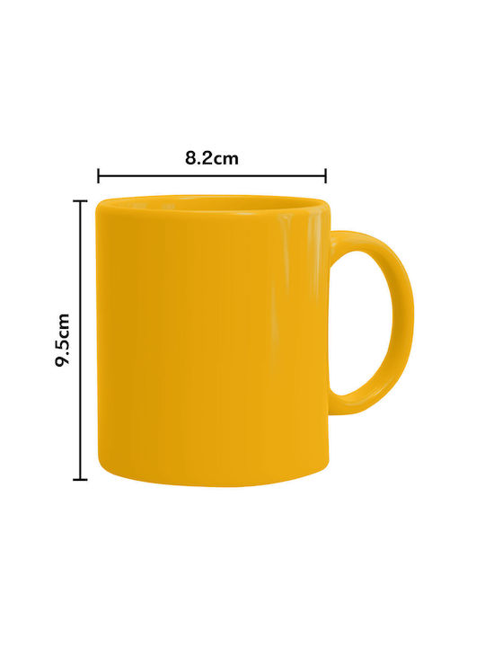 Koupakoupa Heisenberg Breaking Bad Becher Keramik Gelb 330ml