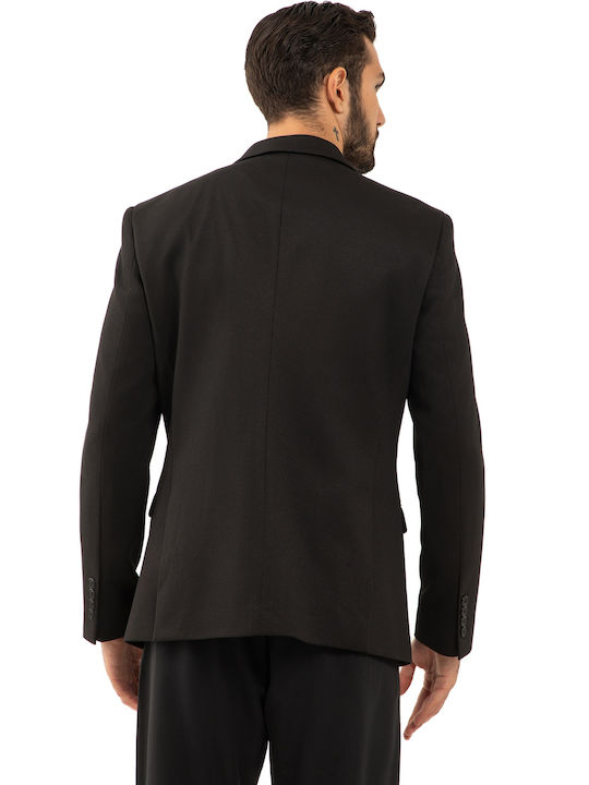 Vittorio Artist Vittorio Men's Suit Jacket Black