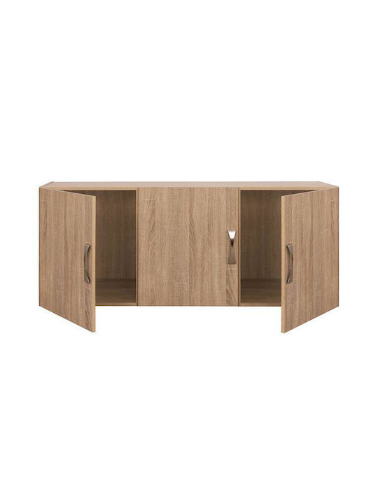 HomeMarkt Carly Rechteckig Loft-Schrank aus Spanplatte in Beige Farbe 150x55cm HM385.02 1Stück