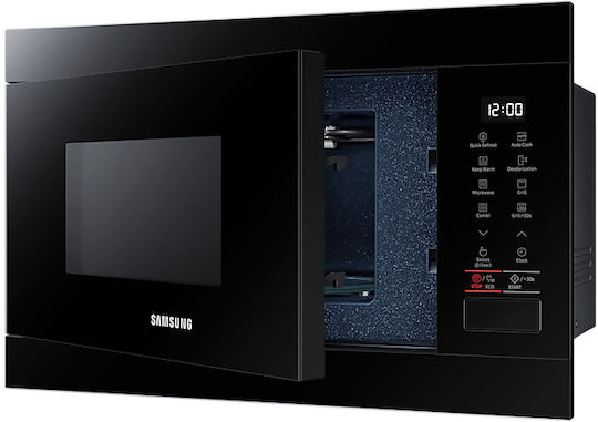 Samsung Εντοιχιζόμενος Φούρνος Μικροκυμάτων με Grill 22lt Μαύρος