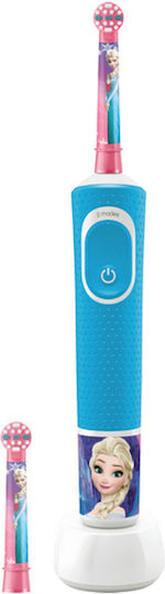 Oral-B Frozen Children's Electric Toothbrush With Chronograph For 3+ Years With Replacement Heads