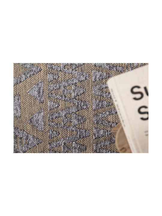 Royal Carpet Gloria Cotton 10 Χαλί Ορθογώνιο Καλοκαιρινό Grey 120x180cm