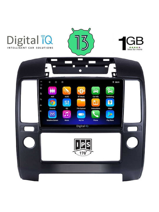 Digital IQ Car Audio System for Nissan Navara 2006-2011 (Bluetooth/USB/WiFi/GPS) with Touch Screen 9"