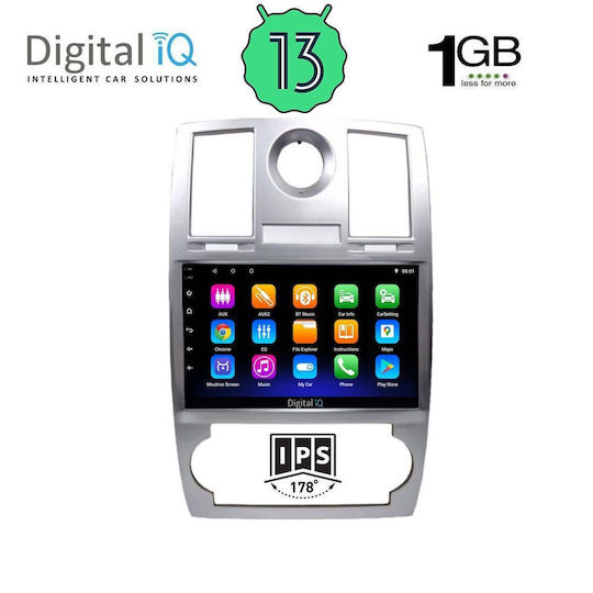 Digital IQ Sistem Audio Auto Chrysler 300C 2005-2010 (Bluetooth/USB/AUX/WiFi/GPS/Apple-Carplay/Android-Auto) cu Ecran Tactil 9"