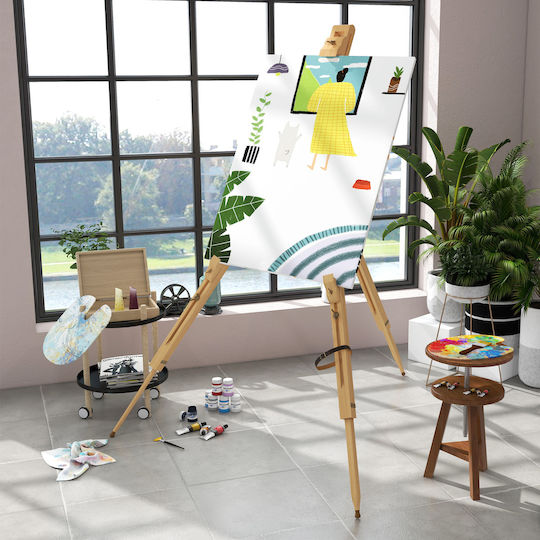 Vinsetto Wooden Easel 84x183cm