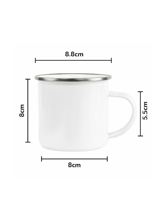 Koupakoupa Powerpuff Girls Enamel Cup White 360ml