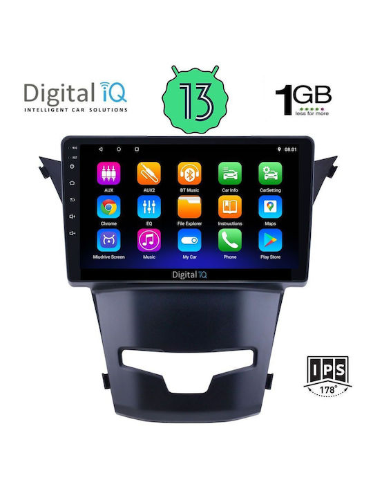 Digital IQ Car Audio System for Daewoo Korando Ssangyong Korando 2014> (Bluetooth/USB/WiFi/GPS) with Touch Screen 9"