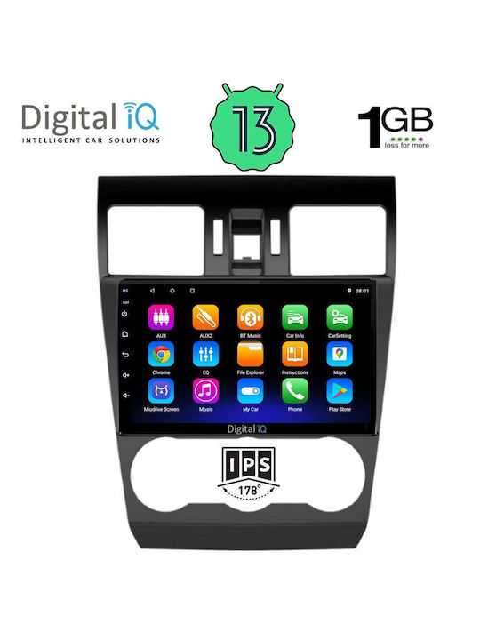 Digital IQ Car Audio System for Subaru Forester 2013-2019 (Bluetooth/USB/WiFi/GPS) with Touch Screen 9"