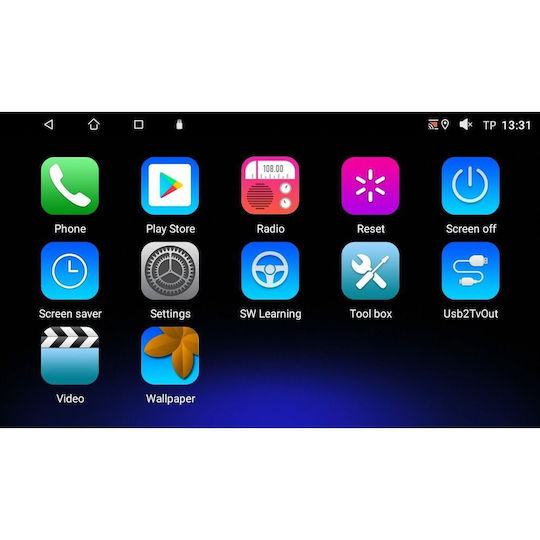 Digital IQ Auto-Audiosystem für Jeep Rebell 2014> (Bluetooth/USB/WiFi/GPS/Apple-Carplay/Android-Auto) mit Touchscreen 9"