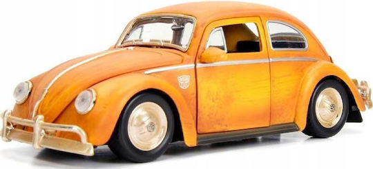 Jada Toys Transformers Transformers Bumblebee VW Beetle Количка Мащаб 1:24