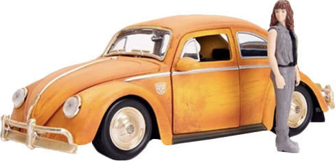 Jada Toys Transformers Transformers Bumblebee VW Beetle Количка Мащаб 1:24