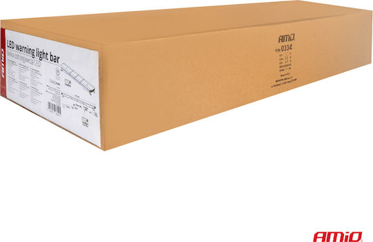 AMiO Car Signaling Bar LED 12 / 24V 116.84cm with Orange Lighting