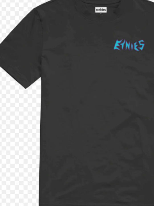 Etnies Ανδρικό T-shirt Κοντομάνικο Μαύρο