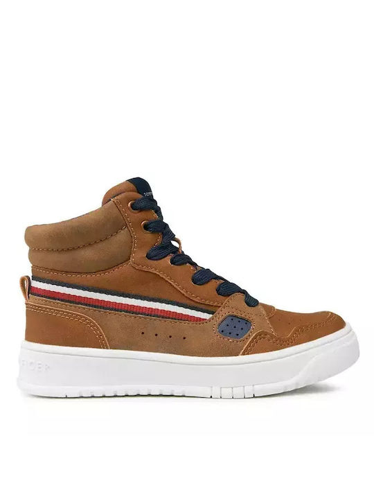 Ace Kids Sneakers High Brown